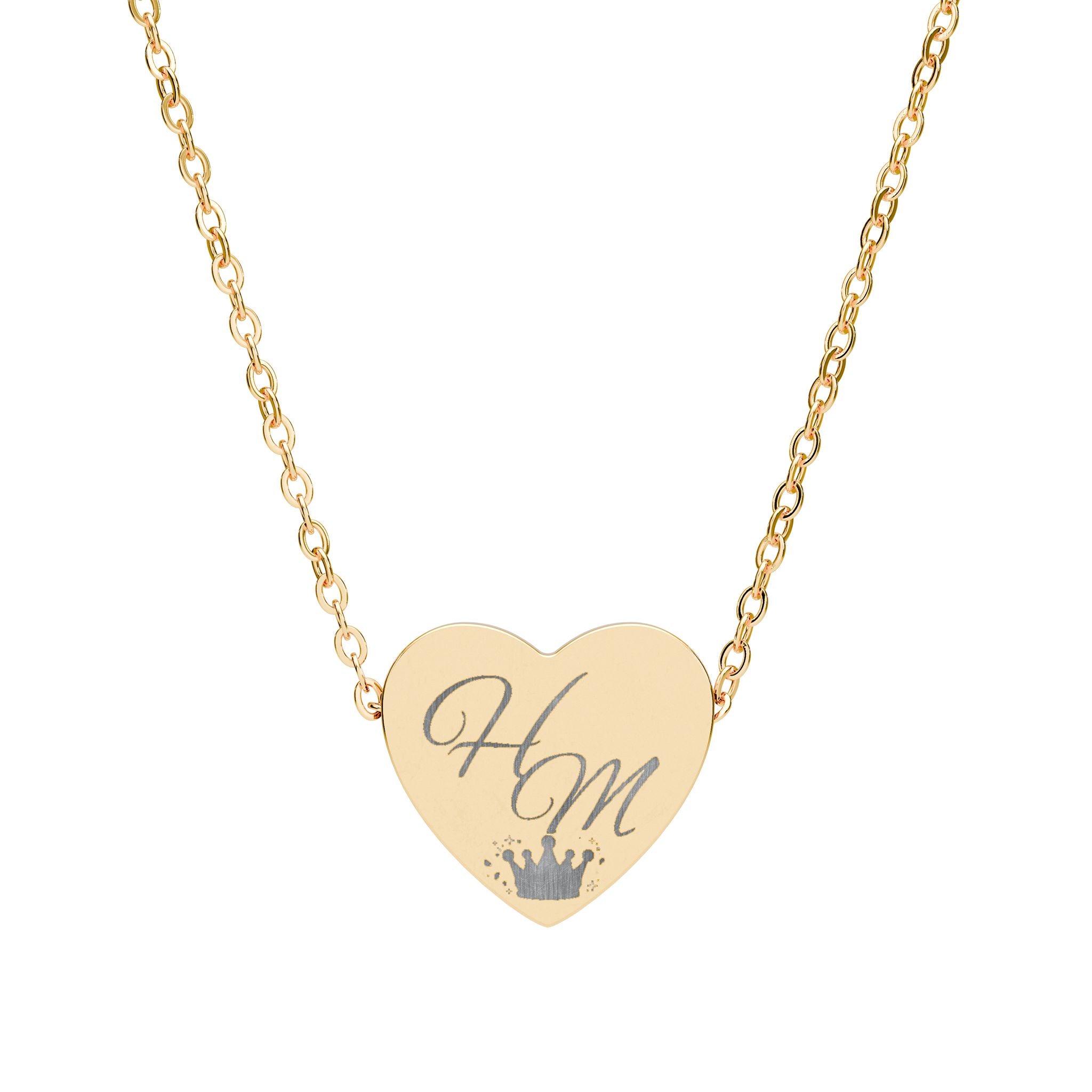 Daughters of the king "Princess" Heart Necklace
