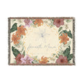 Floral Hiraeth Manor Throw Blanket - Hiraeth Manor
