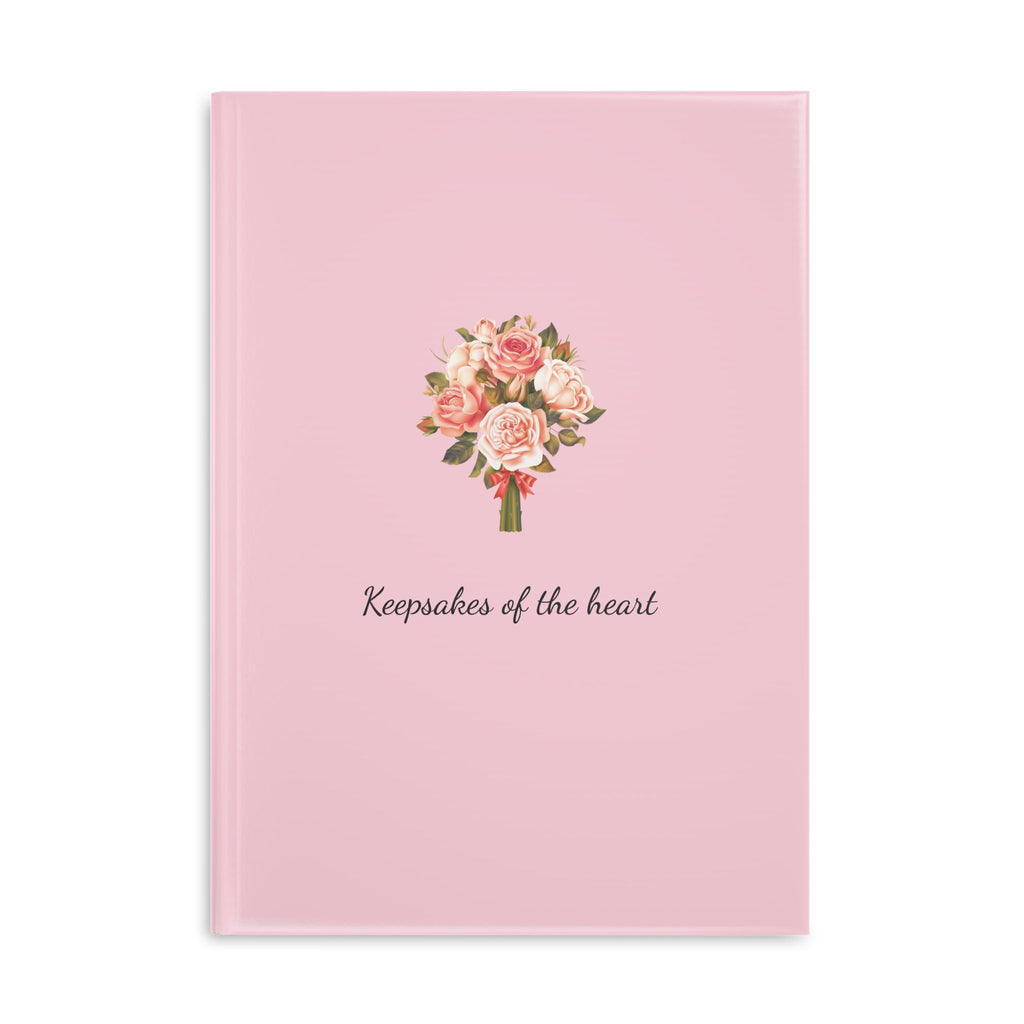 Rosey Keepsake Journal - Hiraeth ManorRuled line-Matte