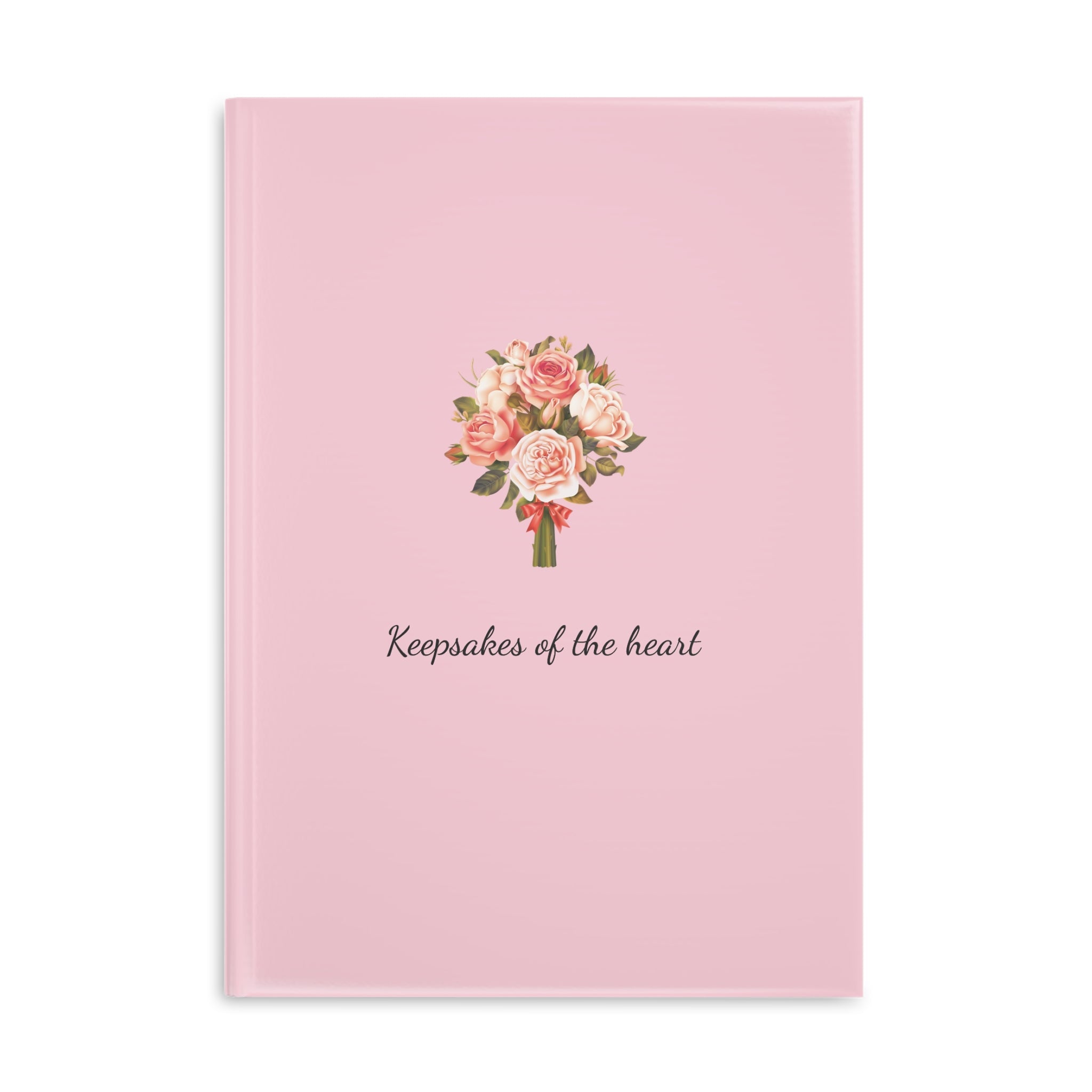 Rosey Keepsake Journal - Hiraeth ManorRuled line-Matte