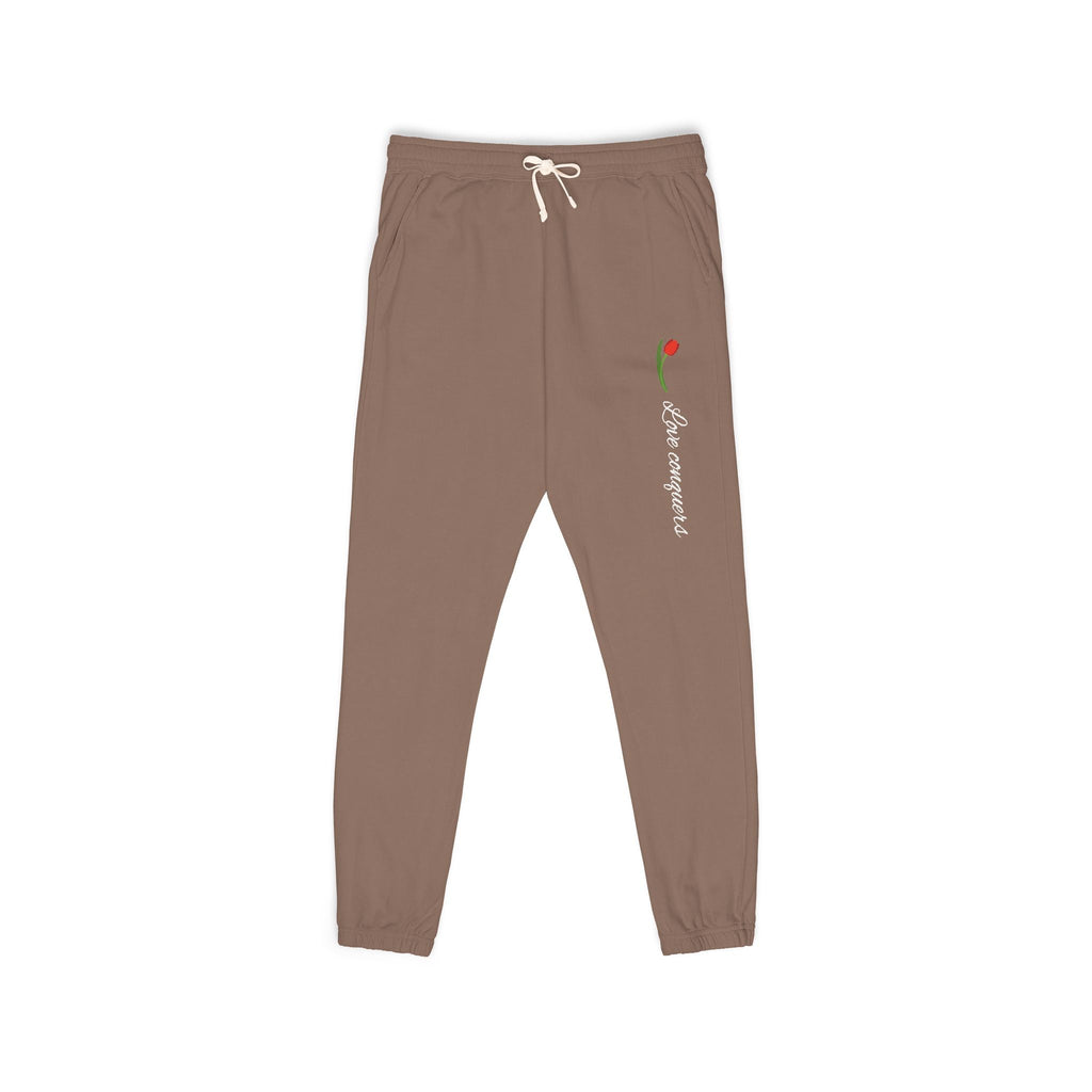 Embroidered Tulip Sweats - Hiraeth Manor