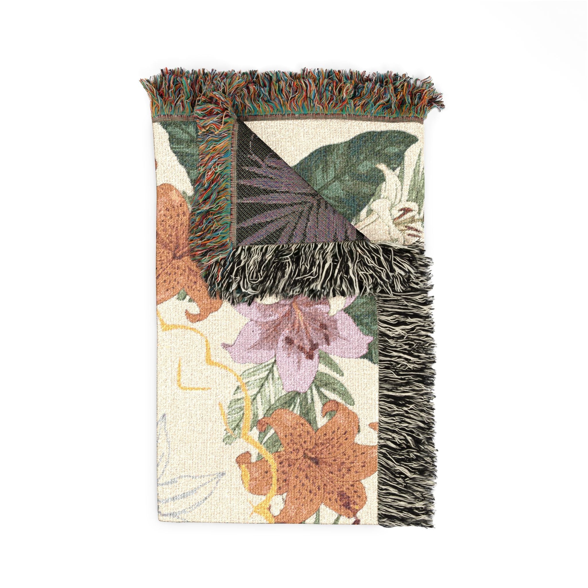 Floral Hiraeth Manor Throw Blanket - Hiraeth Manor