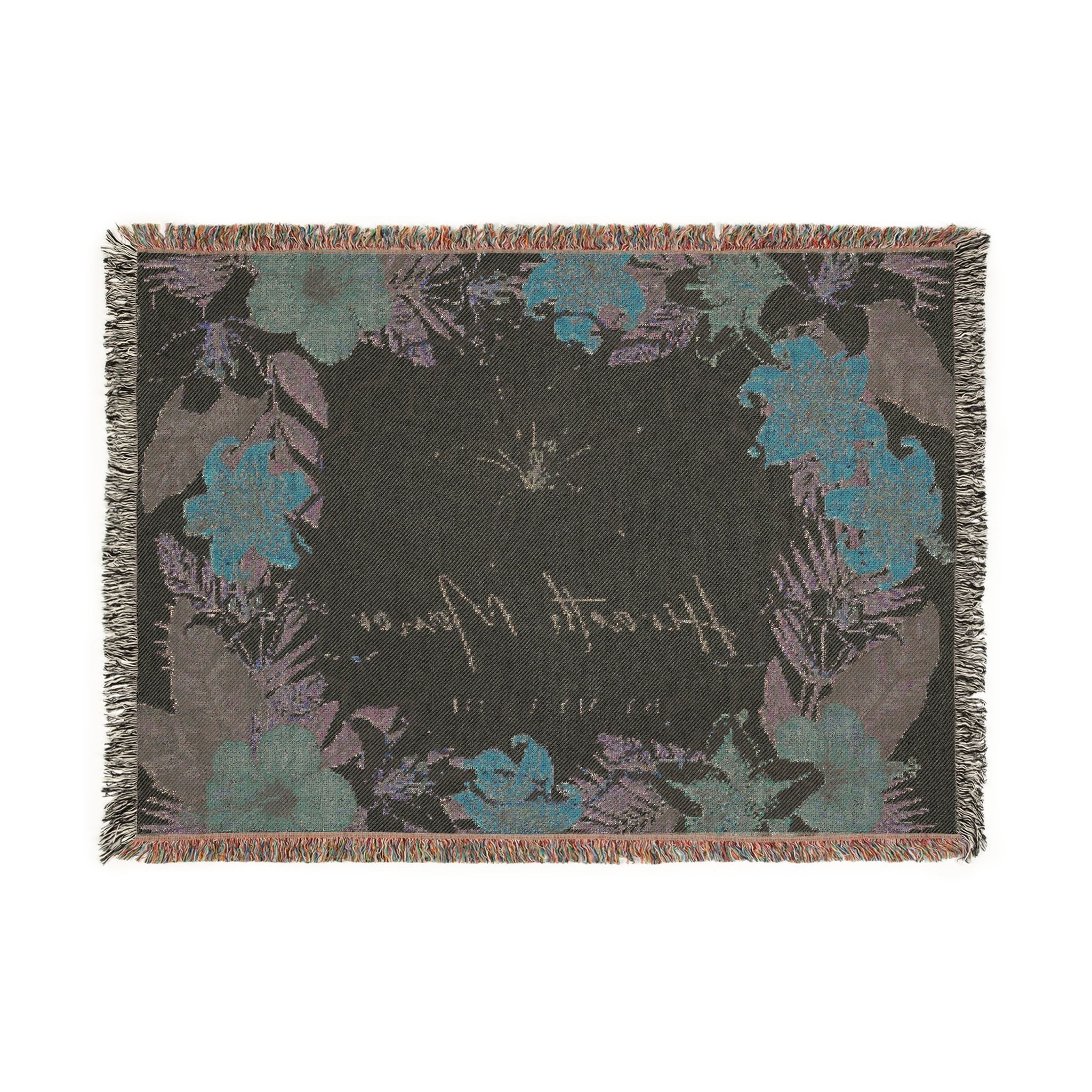 Floral Hiraeth Manor Throw Blanket - Hiraeth Manor