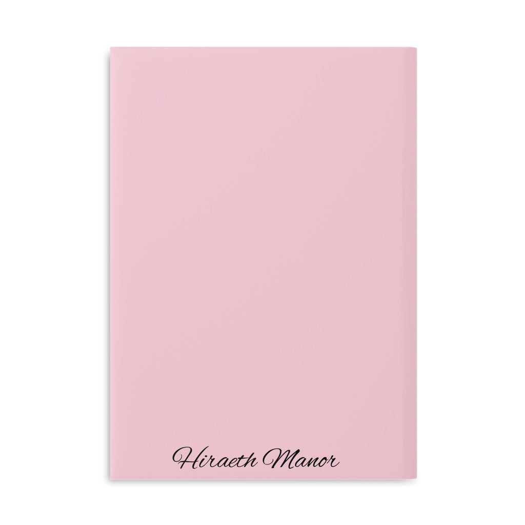 Rosey Keepsake Journal - Hiraeth ManorRuled line-Matte