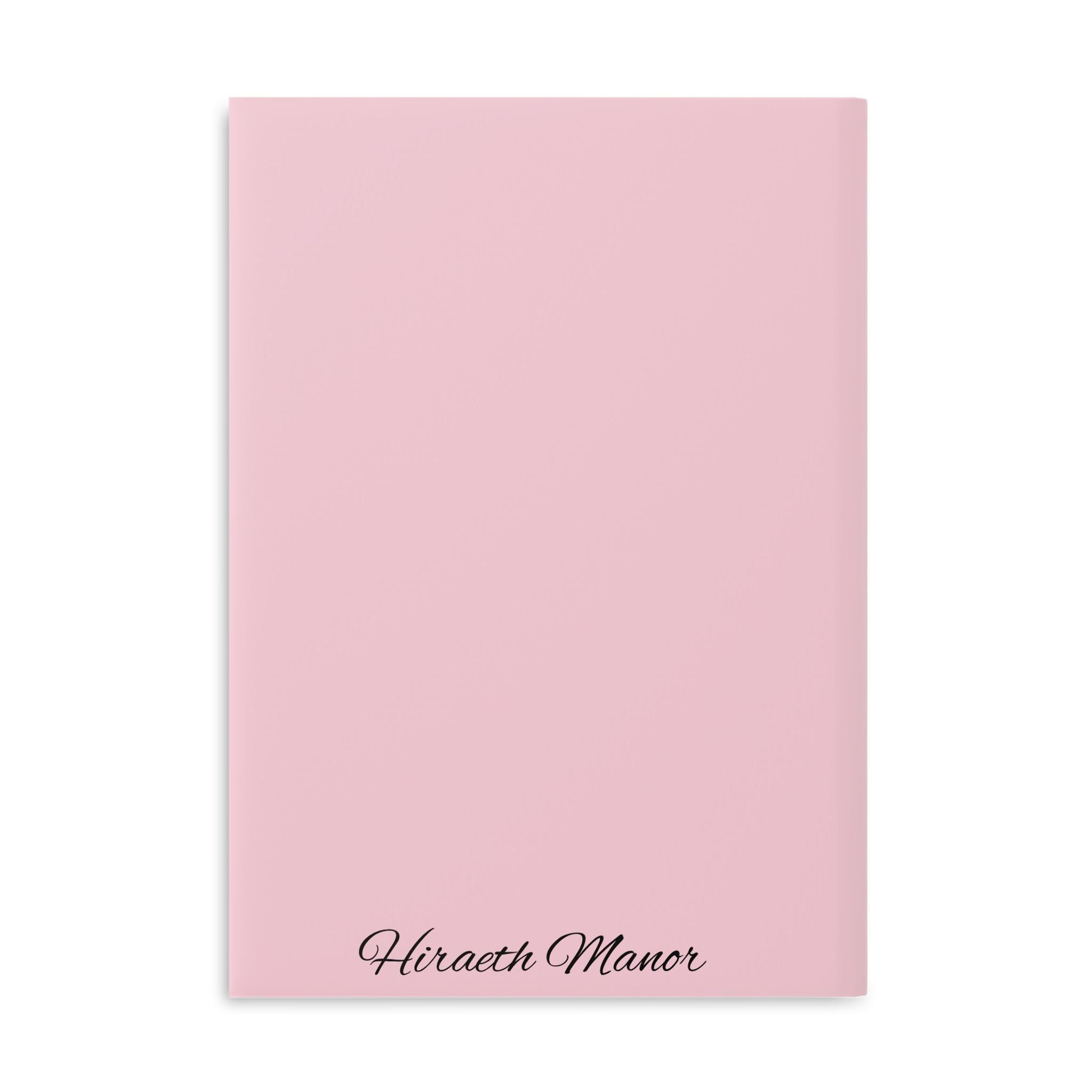 Rosey Keepsake Journal - Hiraeth ManorRuled line-Matte