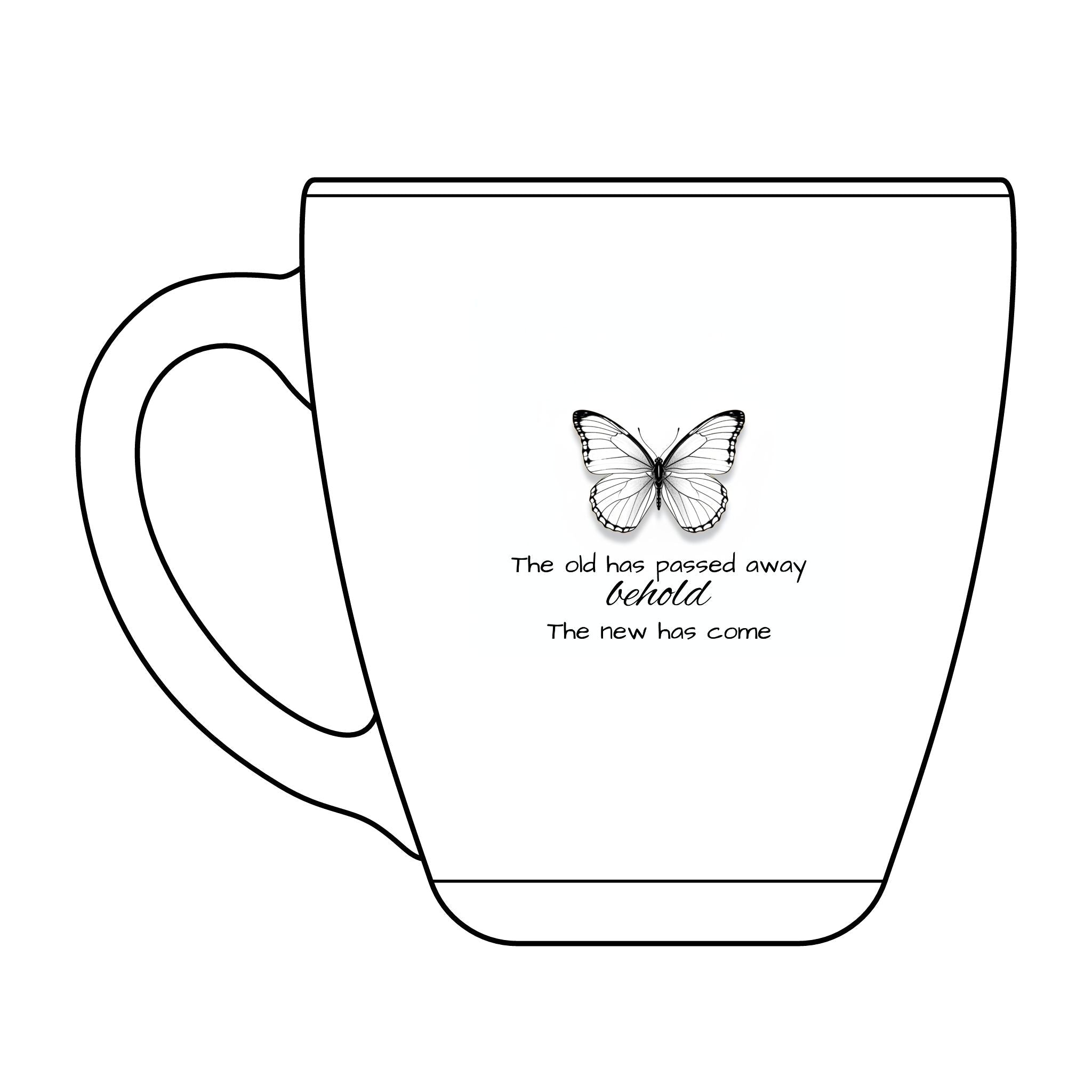 Transformation Glass Mug - Hiraeth Manor