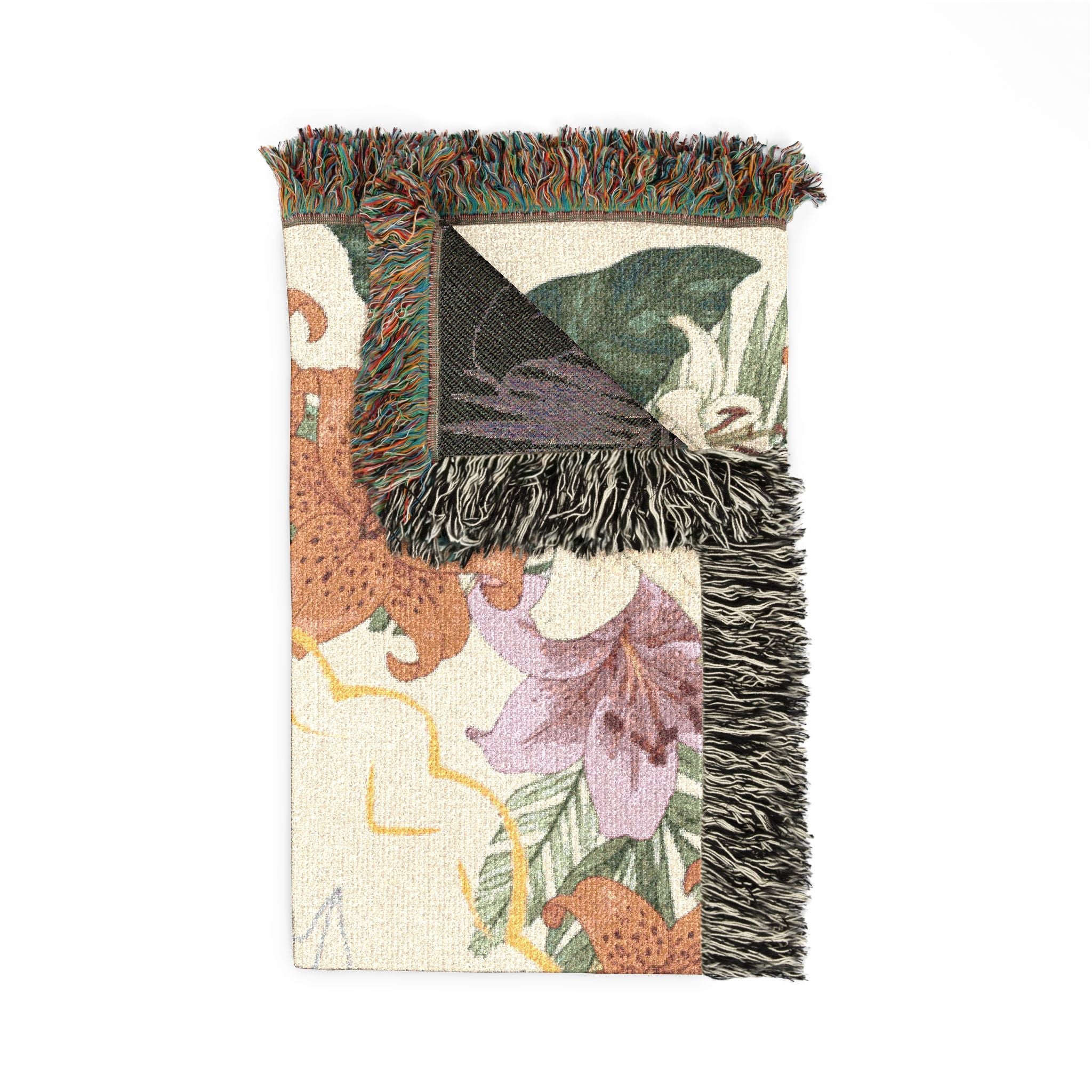 Floral Hiraeth Manor Throw Blanket - Hiraeth Manor